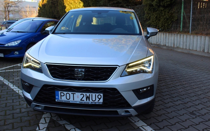 Seat Ateca cena 77000 przebieg: 84000, rok produkcji 2017 z Katowice małe 211